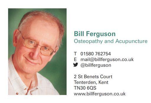 Bill Ferguson Osteopath Logo